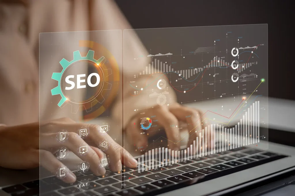 Digital marketing and SEO services by WebVexora, including local SEO, on-page SEO, and online business growth strategies